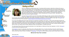 Desktop Screenshot of peacepoem.org